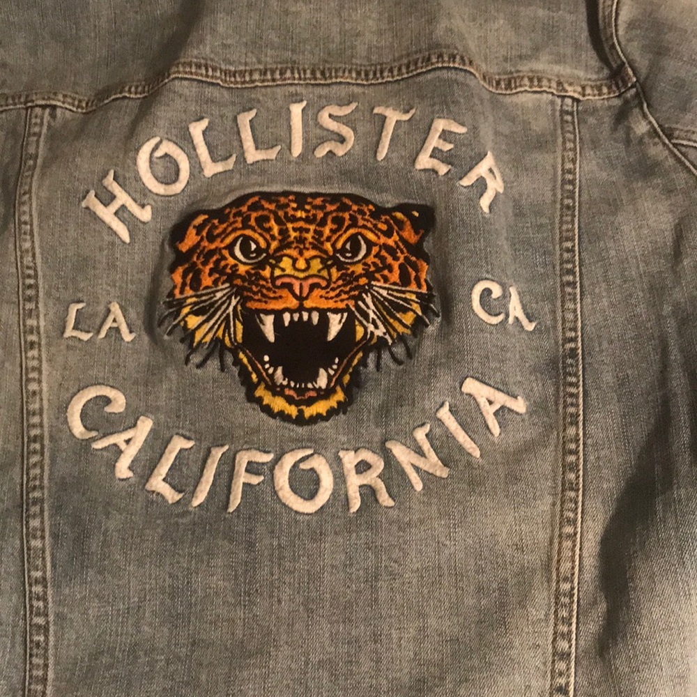Hollister Tiger Jean Jacket